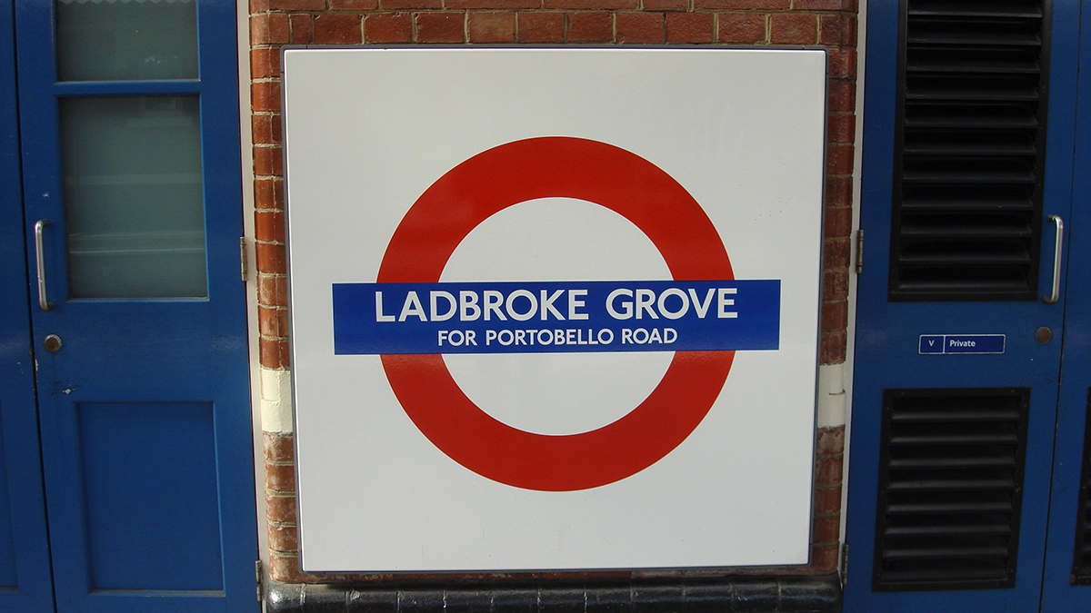 Roundel at Ladbroke Grove