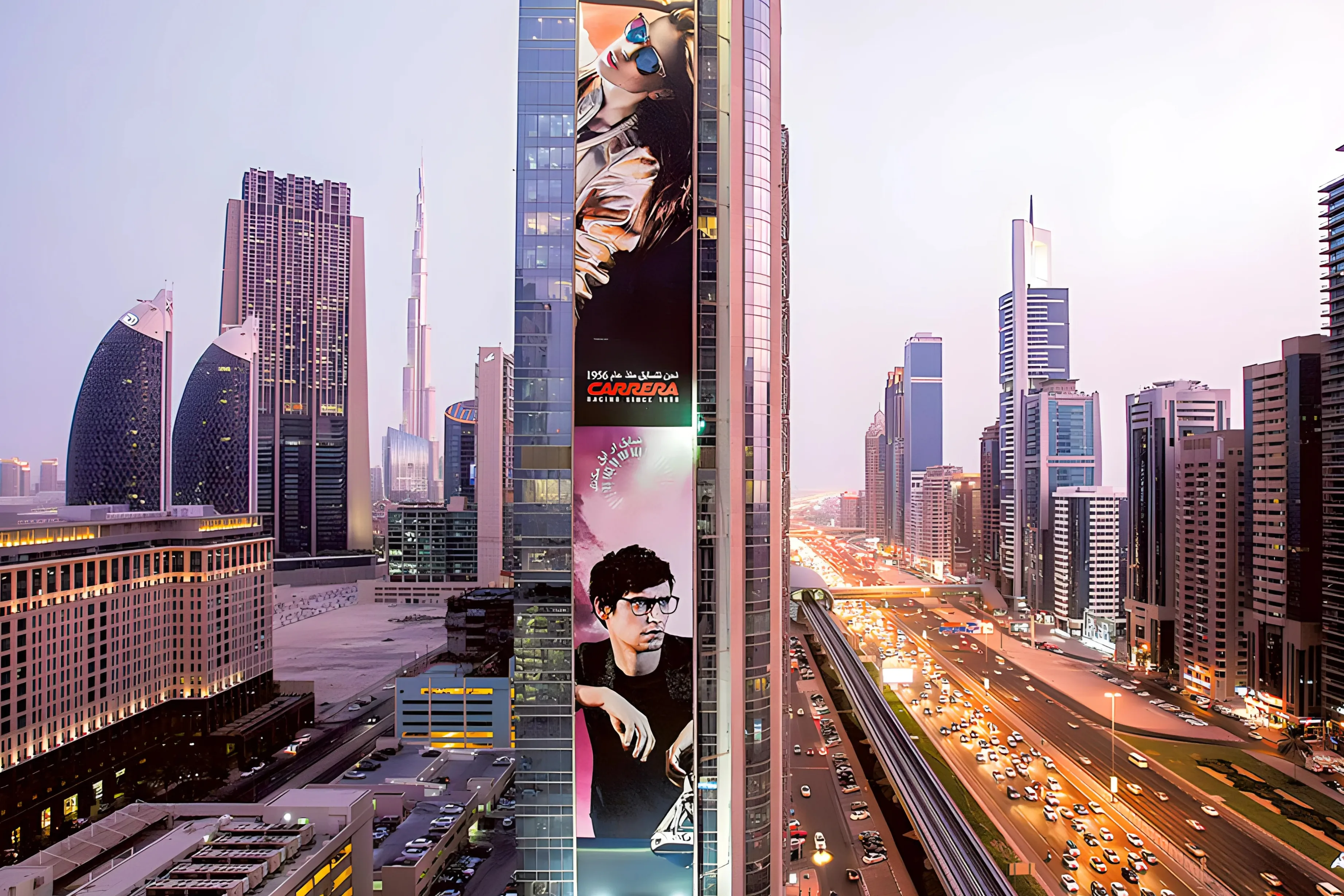Building Wrap Advertising - Dubai Advertising