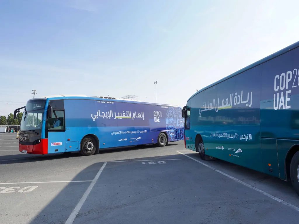 Bus Advertising - Dubai Advertising