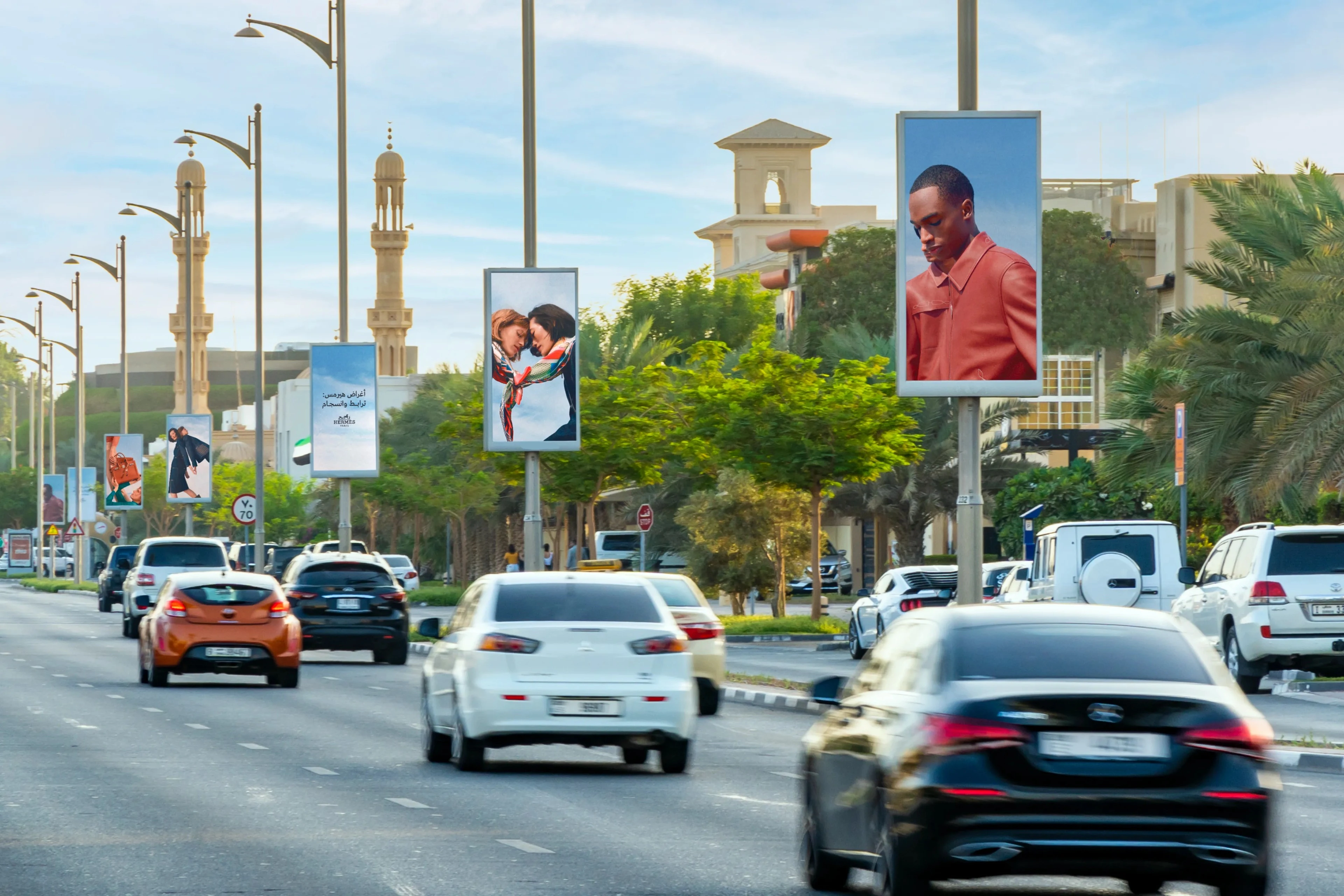 Agency Service - Dubai Advertising - Lamppost Advertising