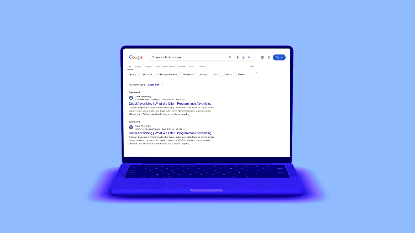 Google Ads Programmatic Advertising - Dubai Advertising